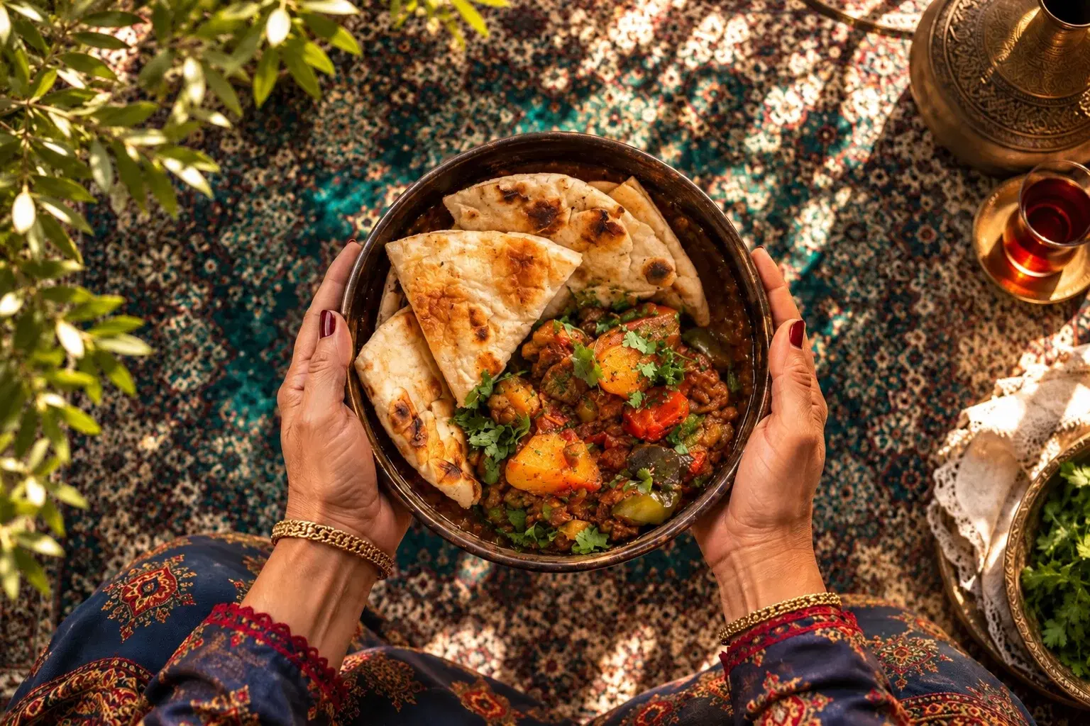 Allu Baingan | بطاطس باذنجان